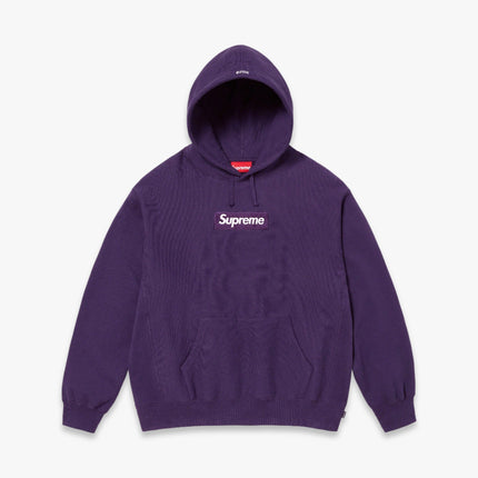 Supreme Hooded Comme sweatshirt 'Box Logo' Dark Purple FW23 - Atelier-lumieres Cheap Sneakers Sales Online (1)
