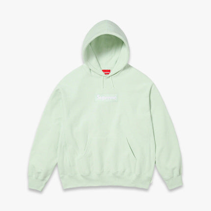 Supreme Hooded Running sweatshirt 'Box Logo' Light Green FW23 - Atelier-lumieres Cheap Sneakers Sales Online (1)