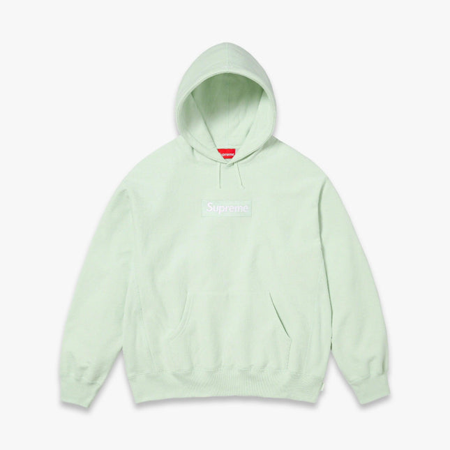 Supreme Hooded Sweatshirt 'Box Logo' Light Green FW23 - Atelier-lumieres Cheap Sneakers Sales Online (1)