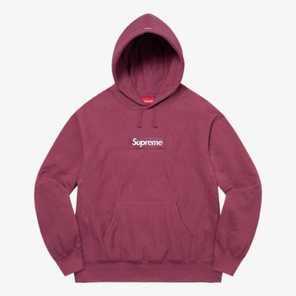 Supreme Hooded Sweatshirt 'Box Logo' Plum FW21 - SOLE SERIOUSS (1)