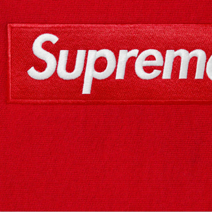 Supreme Hooded Sweatshirt 'Box Logo' Red (FW23) - SOLE SERIOUSS (2)