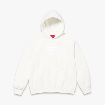 Supreme Hooded Sweatshirt 'Box Logo' White (FW23) - SOLE SERIOUSS (1)