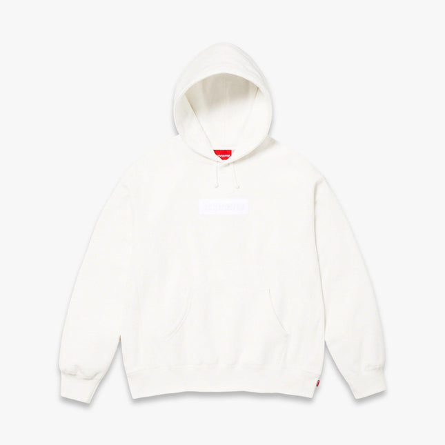 Supreme Hooded Sweatshirt 'Box Logo' White FW23 - SOLE SERIOUSS (1)