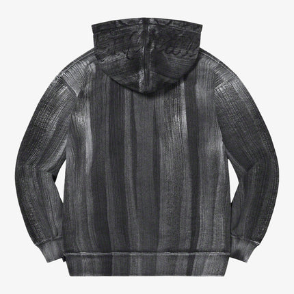 Supreme Hooded Sweatshirt 'Brush Stroke' Black (SS21) - SOLE SERIOUSS (2)