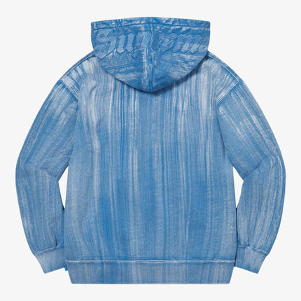 Supreme Hooded Sweatshirt 'Brush Stroke' Pale Royal (SS21) - SOLE SERIOUSS (2)