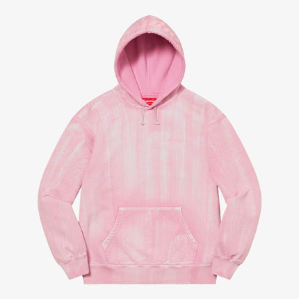 Supreme Hooded Sweatshirt 'Brush Stroke' Pink (SS21) - SOLE SERIOUSS (1)