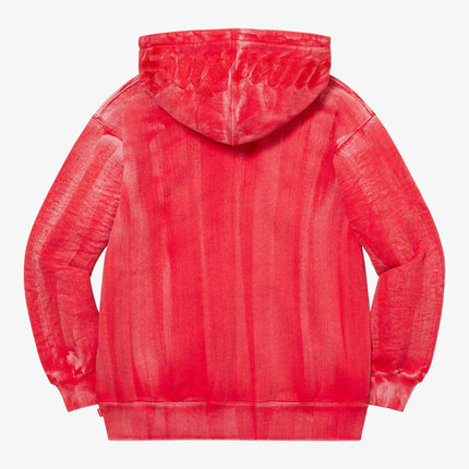 Supreme Hooded Sweatshirt 'Brush Stroke' Red (SS21) - SOLE SERIOUSS (2)