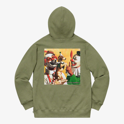 Supreme Hooded Sweatshirt 'Butthole Surfers' Light Olive (SS21) - SOLE SERIOUSS (2)