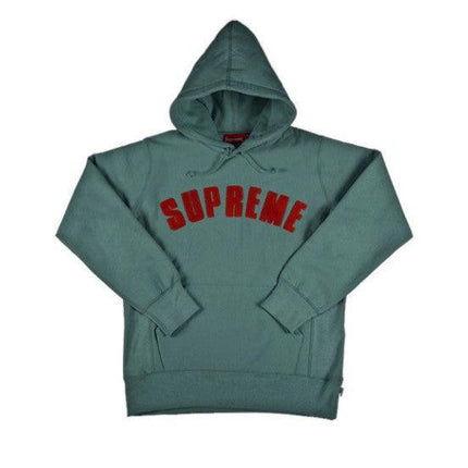 Supreme Hooded Sweatshirt 'Chenille Arc' Seaform SS17 - SOLE SERIOUSS (1)
