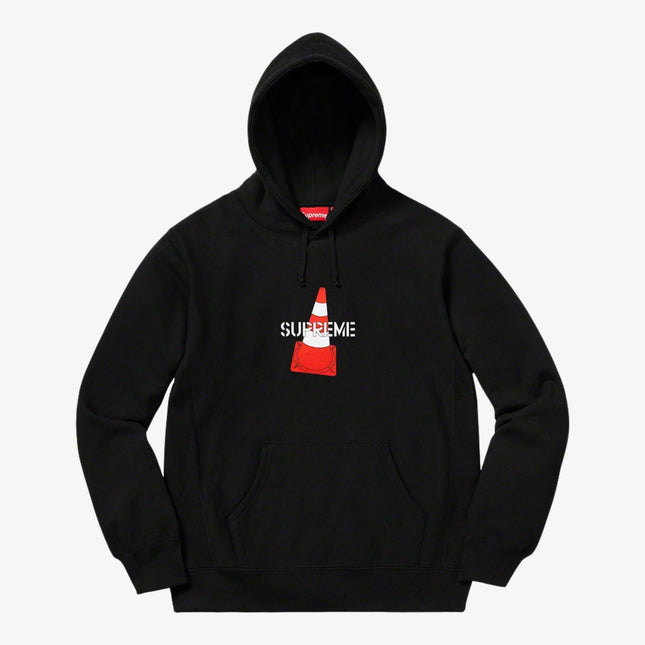 Supreme Hooded Sweatshirt 'Cone' Black (FW19) - SOLE SERIOUSS (1)