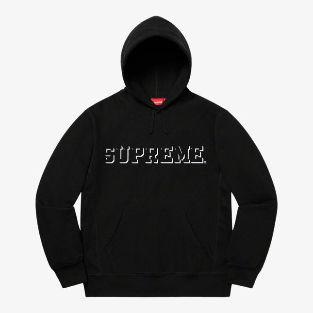 Supreme Hooded Sweatshirt 'Drop Shadow' Black (FW20) - SOLE SERIOUSS (1)