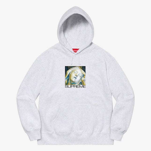 Supreme Hooded Sweatshirt 'Ecstasy' Ash Grey (FW21) - SOLE SERIOUSS (1)