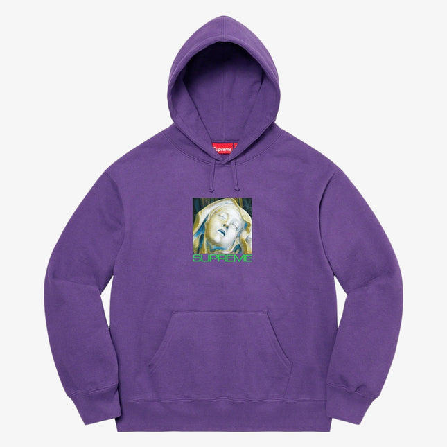 Supreme Hooded Sweatshirt 'Ecstasy' Dusty Purple (FW21) - SOLE SERIOUSS (1)