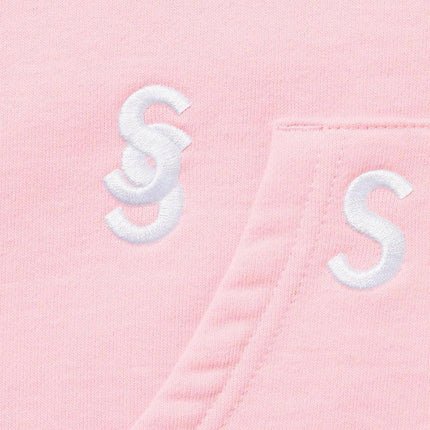 Supreme Hooded Sweatshirt 'Embroidered S' Light Pink (SS21) - SOLE SERIOUSS (2)