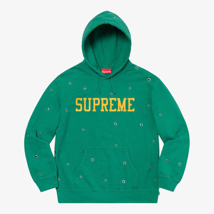 Supreme Hooded Sweatshirt 'Eyelet' Light Pine (SS20) - SOLE SERIOUSS (1)