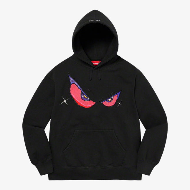 Supreme Hooded Sweatshirt 'Eyes' Black (FW21) - SOLE SERIOUSS (1)