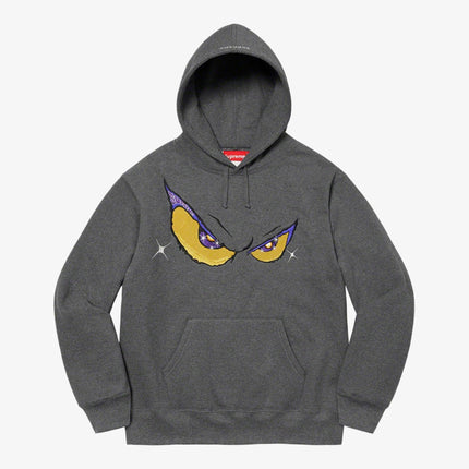 Supreme Hooded Sweatshirt 'Eyes' Charcoal (FW21) - SOLE SERIOUSS (1)