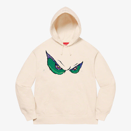 Supreme Hooded Sweatshirt 'Eyes' Natural (FW21) - SOLE SERIOUSS (1)