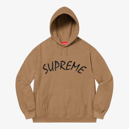 Supreme Hooded Sweatshirt 'FTP Arc' Brown (SS21) - SOLE SERIOUSS (1)