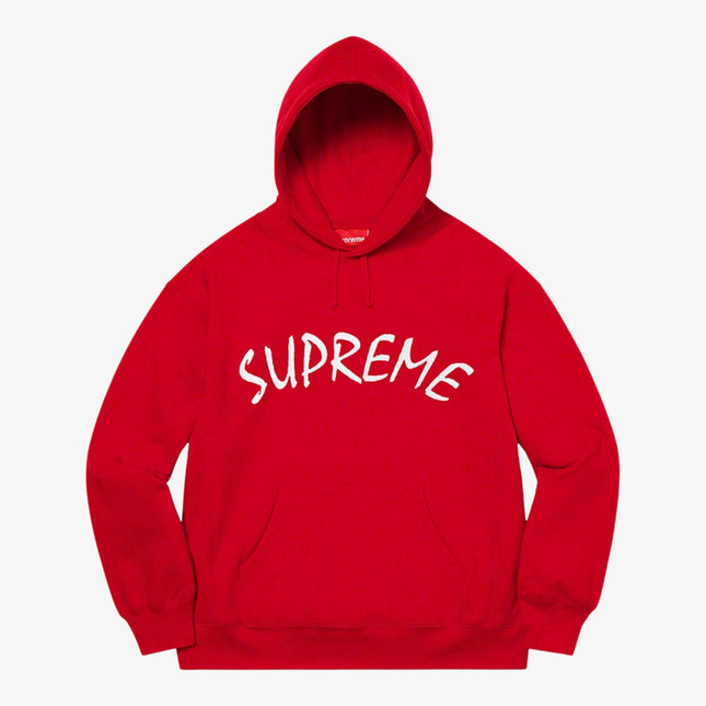 Supreme Hooded Sweatshirt 'FTP Arc' Red (SS21) - SOLE SERIOUSS (1)