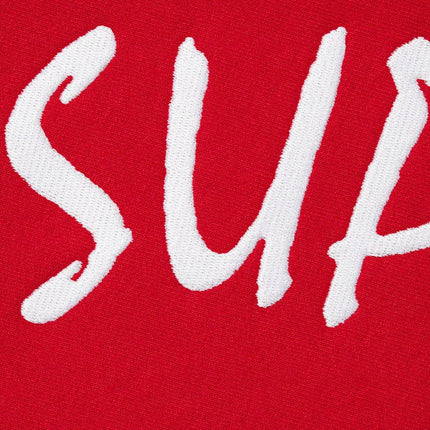 Supreme Hooded Sweatshirt 'FTP Arc' Red (SS21) - SOLE SERIOUSS (2)