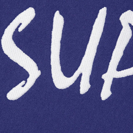 Supreme Hooded Sweatshirt 'FTP Arc' Washed Navy (SS21) - SOLE SERIOUSS (2)