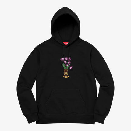 Supreme Hooded Sweatshirt 'Flowers' Black FW18 - SOLE SERIOUSS (1)