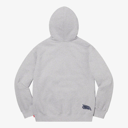 Supreme Hooded Sweatshirt 'Handstyle' Heather Grey (SS21) - SOLE SERIOUSS (2)