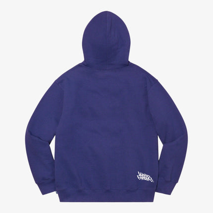 Supreme Hooded Sweatshirt 'Handstyle' Washed Navy (SS21) - SOLE SERIOUSS (2)