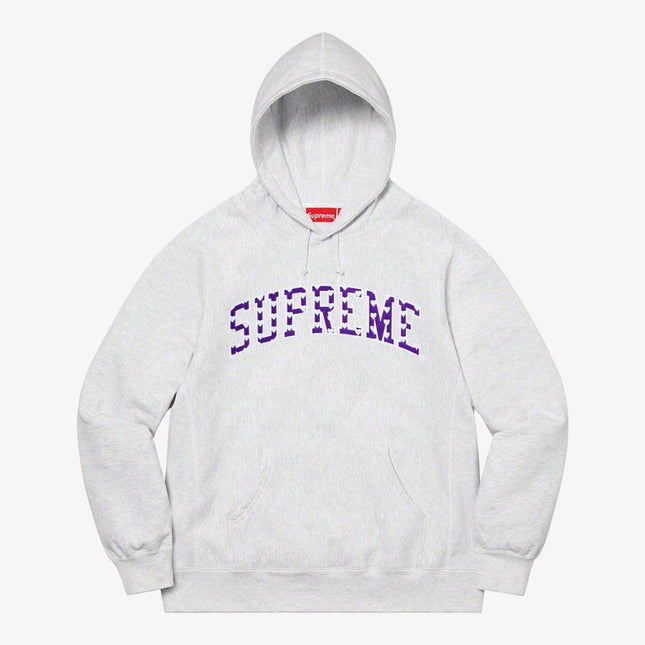 Supreme Hooded Sweatshirt 'Hearts Arc' Ash Grey (SS21) - SOLE SERIOUSS (1)