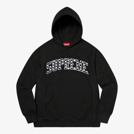 Supreme Hooded Sweatshirt 'Hearts Arc' Black (SS21) - SOLE SERIOUSS (1)