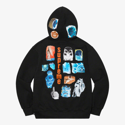 Supreme Hooded Sweatshirt 'Invert' Black (SS21) - SOLE SERIOUSS (2)