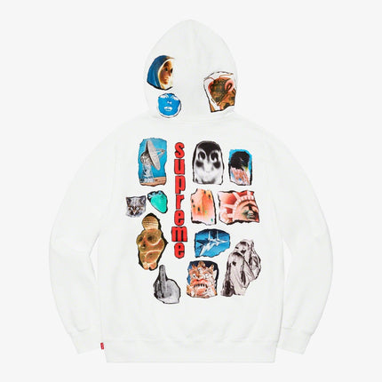 Supreme Hooded Sweatshirt 'Invert' White (SS21) - SOLE SERIOUSS (2)