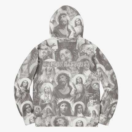 Supreme Hooded Sweatshirt 'Jesus and Mary' Dark Grey FW18 - SOLE SERIOUSS (2)