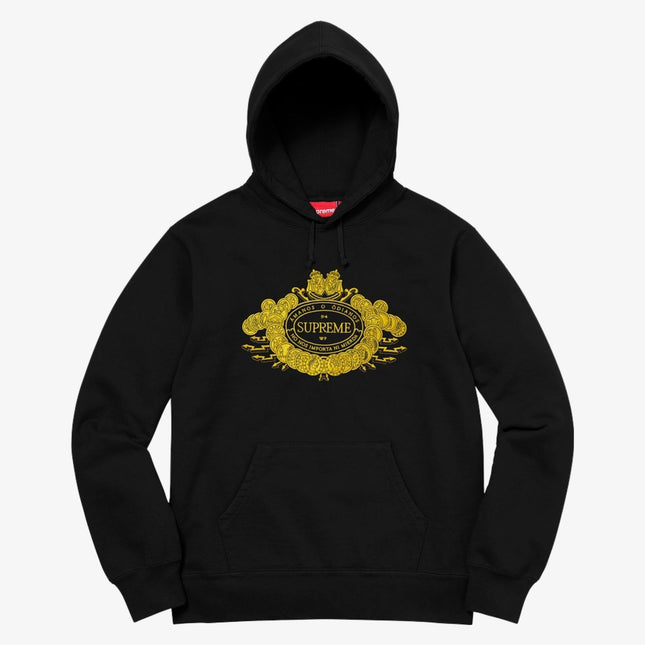 Supreme Hooded Sweatshirt 'Love or Hate' Black (FW18) - SOLE SERIOUSS (1)