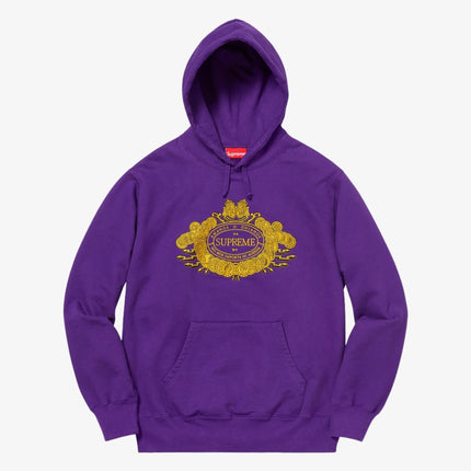 Supreme Hooded Sweatshirt 'Love or Hate' Purple FW18 - SOLE SERIOUSS (1)