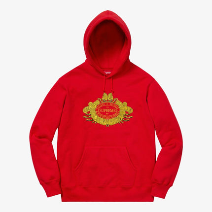 Supreme Hooded Sweatshirt 'Love or Hate' Red FW18 - SOLE SERIOUSS (1)