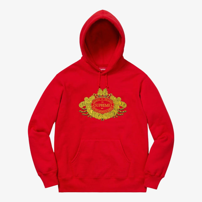 Supreme Hooded Sweatshirt 'Love or Hate' Red (FW18) - SOLE SERIOUSS (1)