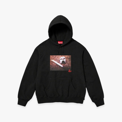 Supreme Hooded Sweatshirt 'MF Doom' Black (FW23) - SOLE SERIOUSS (1)