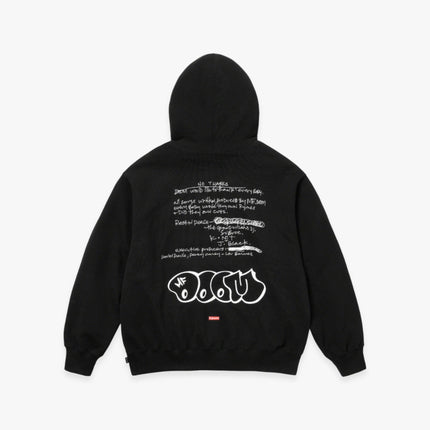 Supreme Hooded Sweatshirt 'MF Doom' Black (FW23) - SOLE SERIOUSS (2)