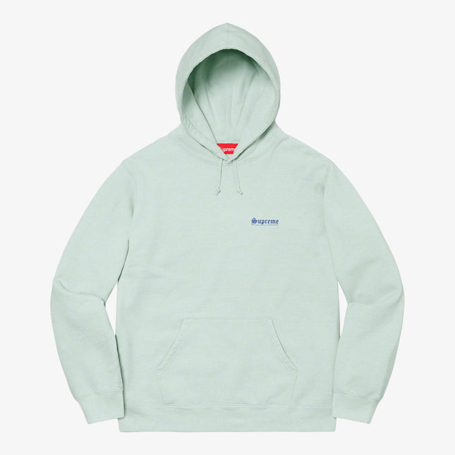 Supreme Hooded Sweatshirt 'Mary' Pale Mint (SS20) - SOLE SERIOUSS (1)