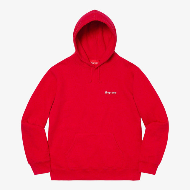 Supreme Hooded Sweatshirt 'Mary' Red (SS20) - SOLE SERIOUSS (1)