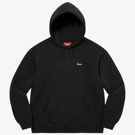 Supreme Hooded Sweatshirt 'Micro Quilted' Black (SS23) - SOLE SERIOUSS (1)