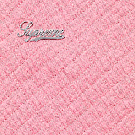 Supreme Hooded Sweatshirt 'Micro Quilted' Dusty Pink SS23 - SOLE SERIOUSS (2)