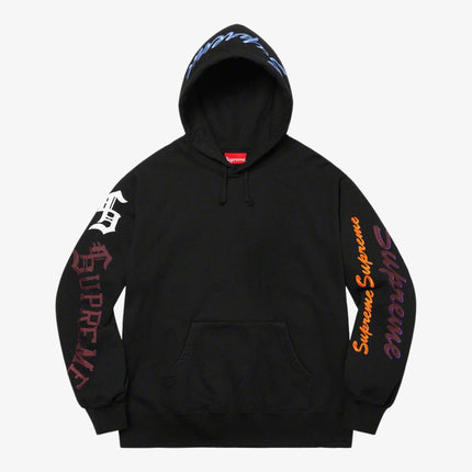 Supreme Hooded Sweatshirt 'Multi Logo' Black (FW21) - SOLE SERIOUSS (1)