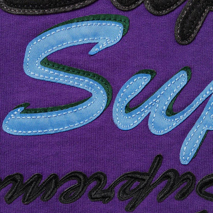 Supreme Hooded Sweatshirt 'Multi Logo' Purple (FW21) - SOLE SERIOUSS (3)