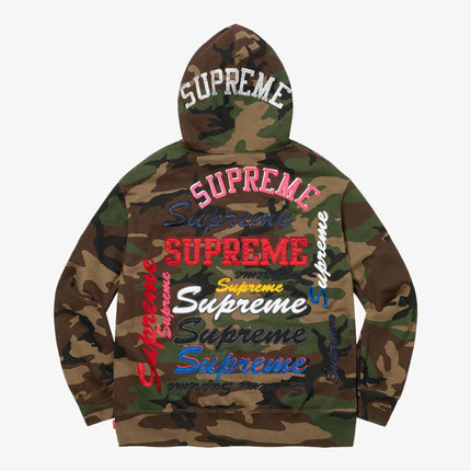 Supreme Hooded Sweatshirt 'Multi Logo' Woodland Camo (FW21) - SOLE SERIOUSS (2)