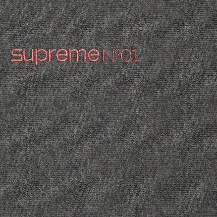 Supreme Hooded Sweatshirt 'Number One' Charcoal FW21 - SOLE SERIOUSS (2)