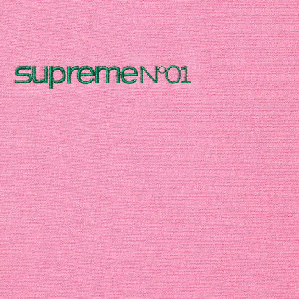 Supreme Hooded Sweatshirt 'Number One' Pink FW21 - SOLE SERIOUSS (2)