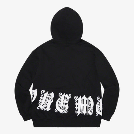 Supreme Hooded Sweatshirt 'Old English' Black (SS21) - SOLE SERIOUSS (2)